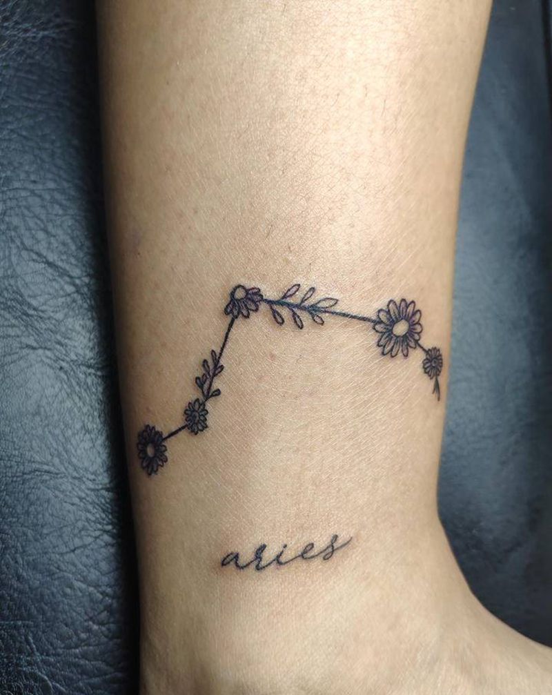 小图纹身图片_脚部纹身图案