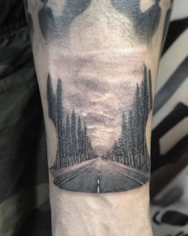 way纹身图片_欧美写实纹身图案