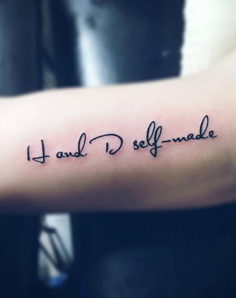 hope and dream纹身图片_手臂纹身图案