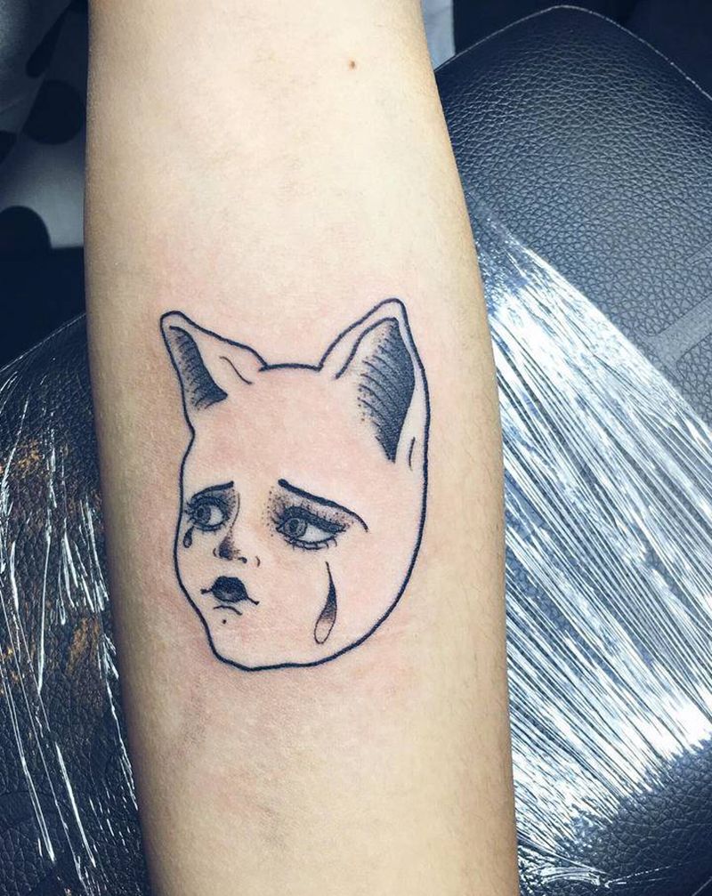 手臂小图纹身图片_手臂纹身图案