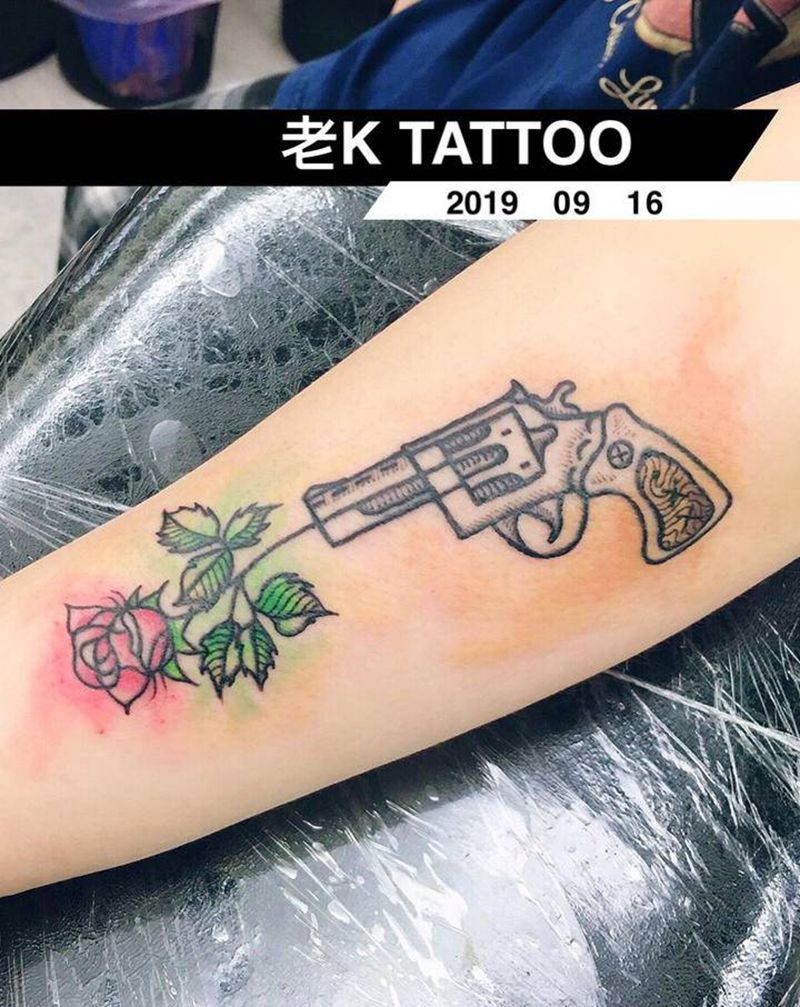 修改旧纹身纹身图片_手臂纹身图案