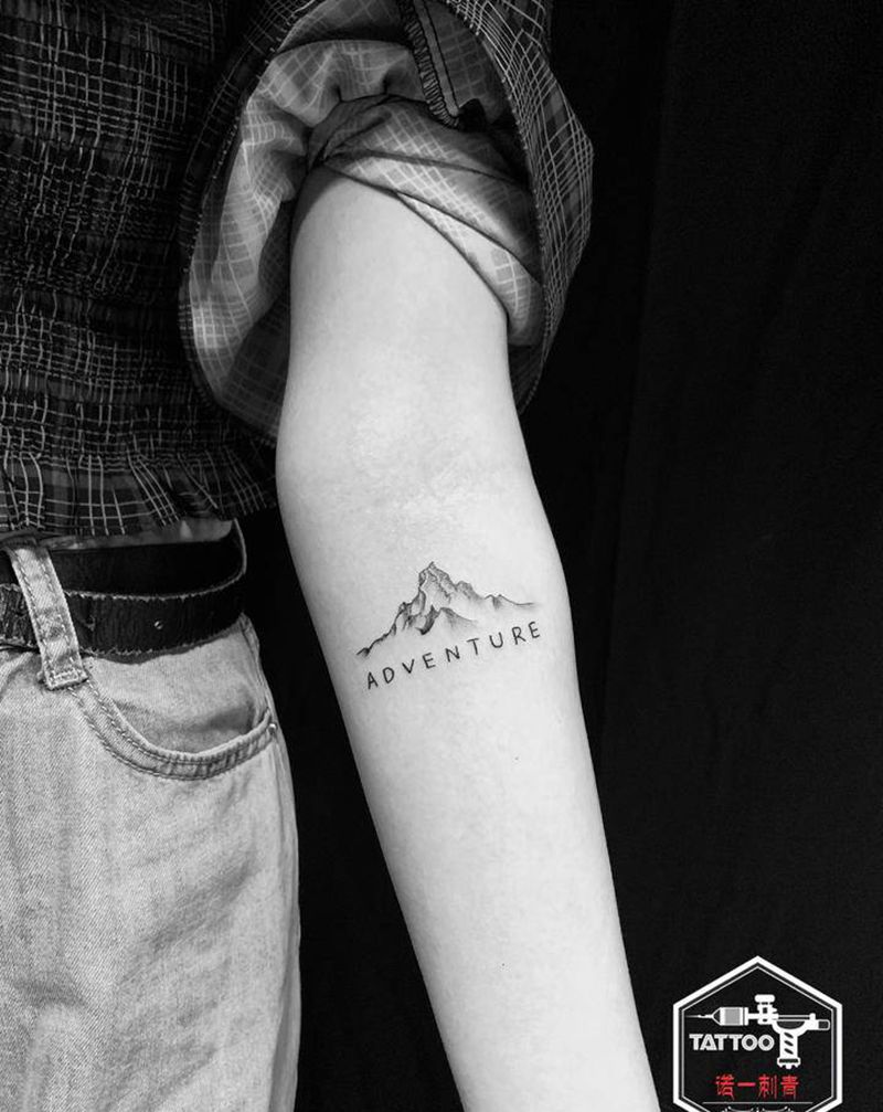 勇敢者的游戏纹身图片_手臂纹身图案