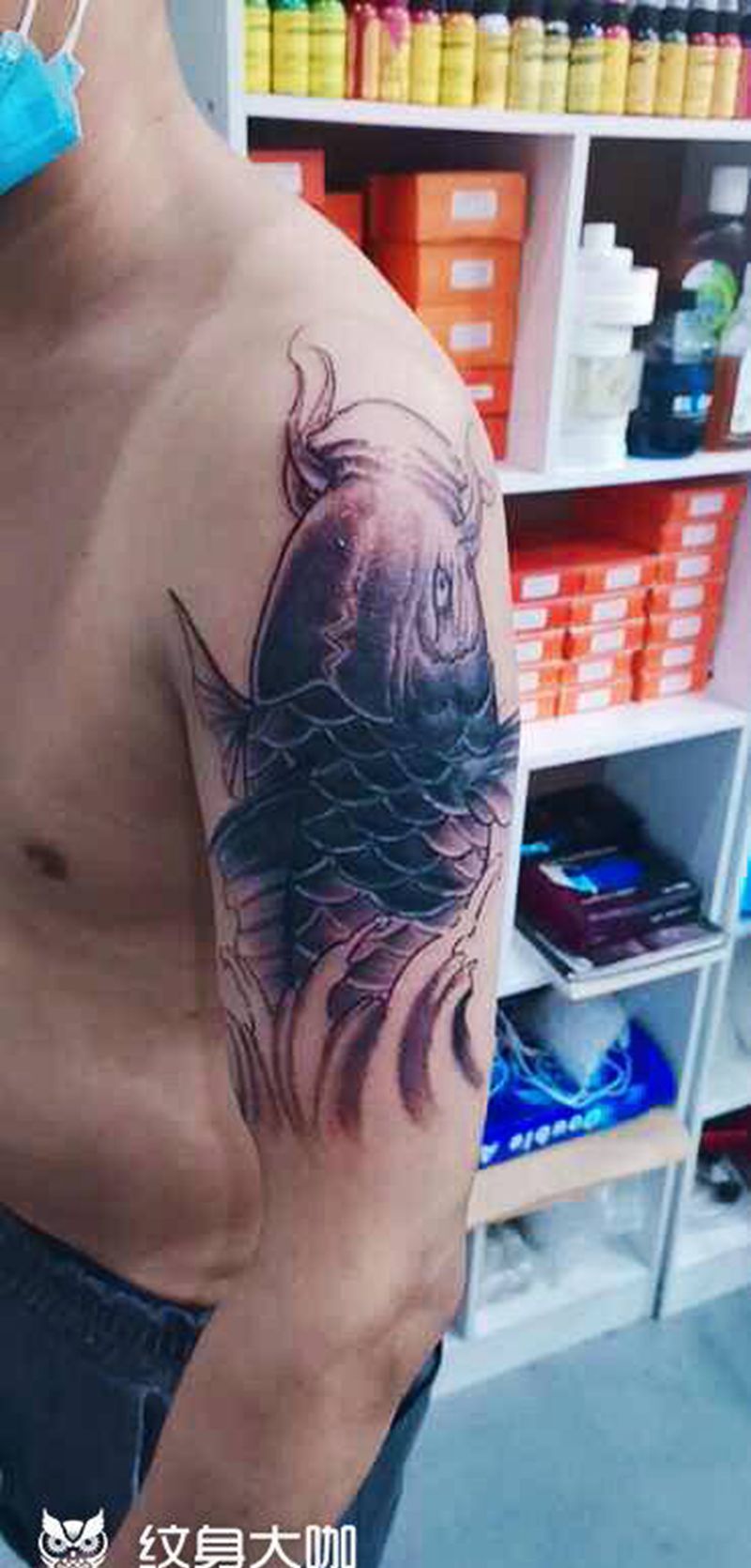 遮盖纹身图片_手臂老传统新传统纹身图案