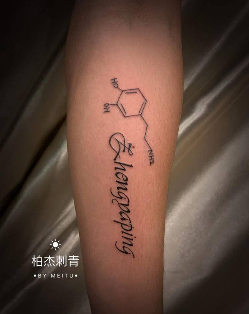 氟西汀纹身图片_手臂欧美写实纹身图案