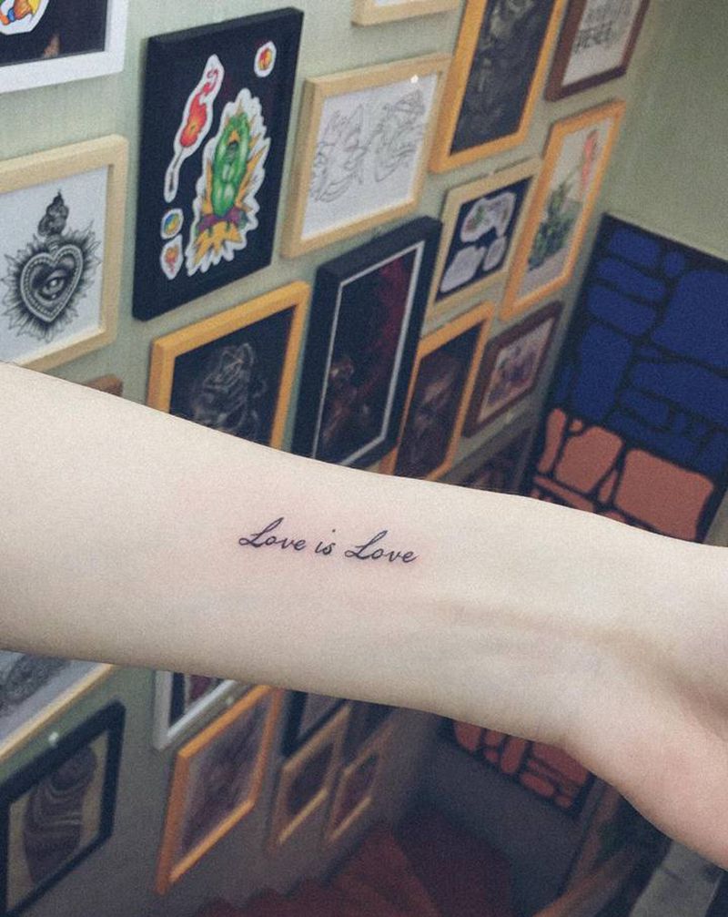 小英文纹身图片_手臂纹身图案