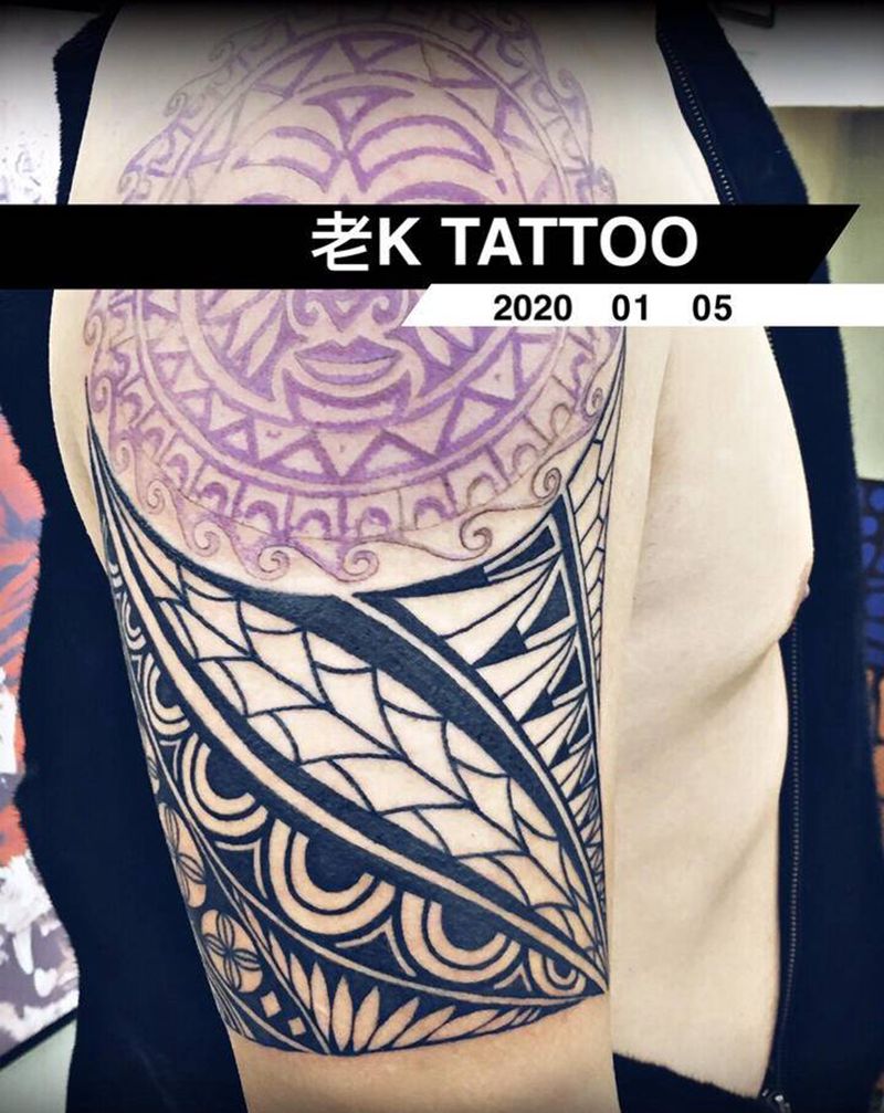图腾纹身-未完纹身图片_手臂图腾纹身图案