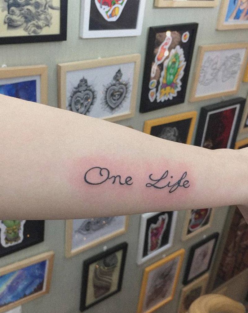 一组小清新纹身图片_手臂纹身图案