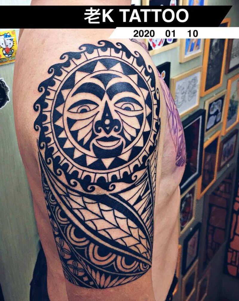 图腾纹身图片_手臂图腾纹身图案