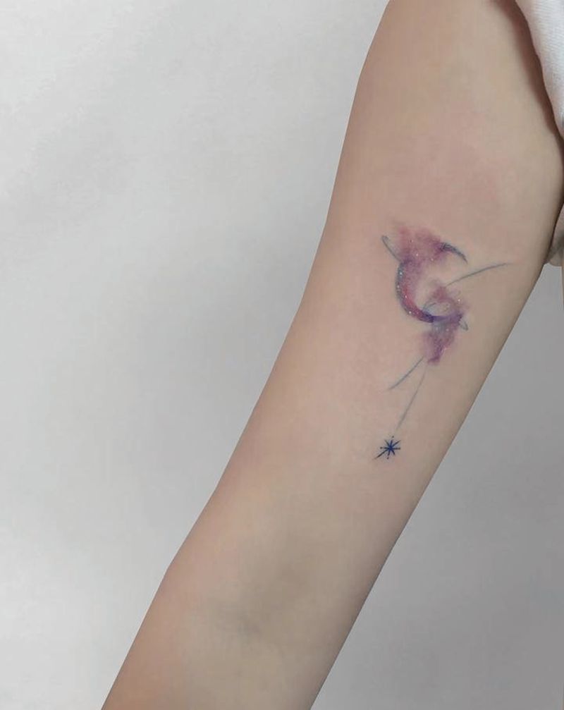 一鸣 / 2021纹身图片_手臂纹身图案