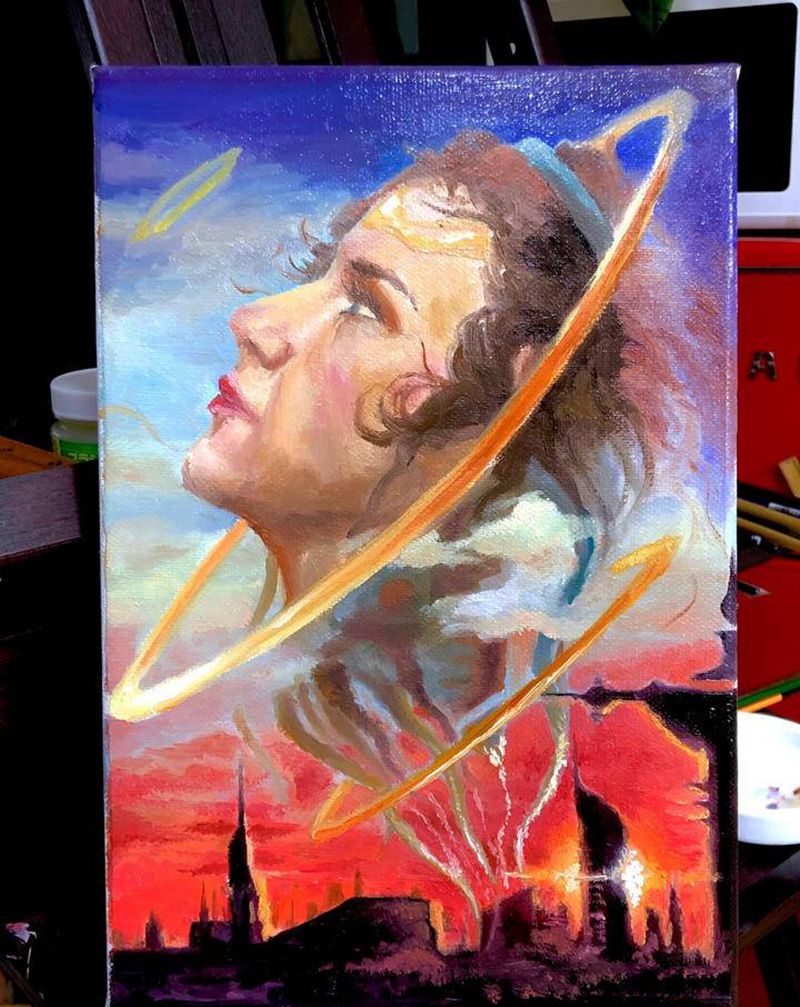 绘画纹身图片_绘画纹身图案