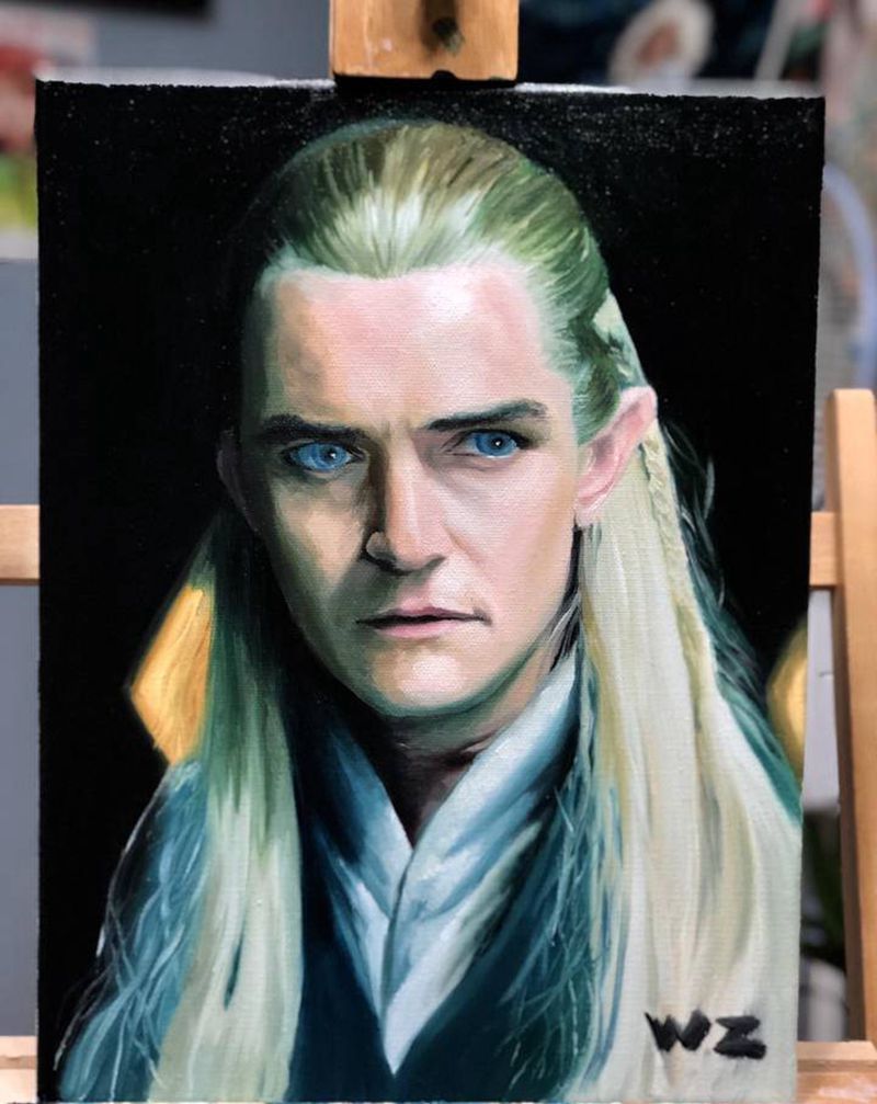 绘画习作纹身图片_绘画纹身图案