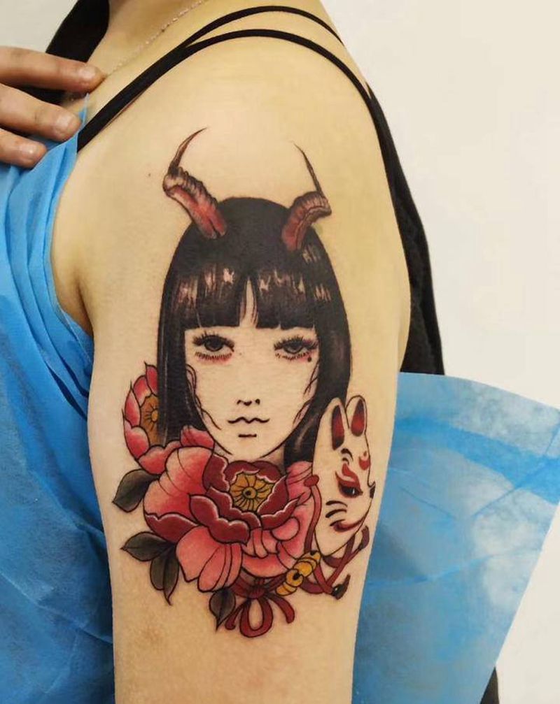 遮盖纹身图片_手臂纹身图案