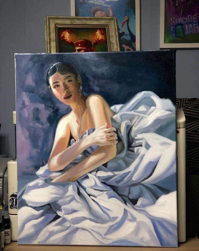 绘画纹身图片_绘画