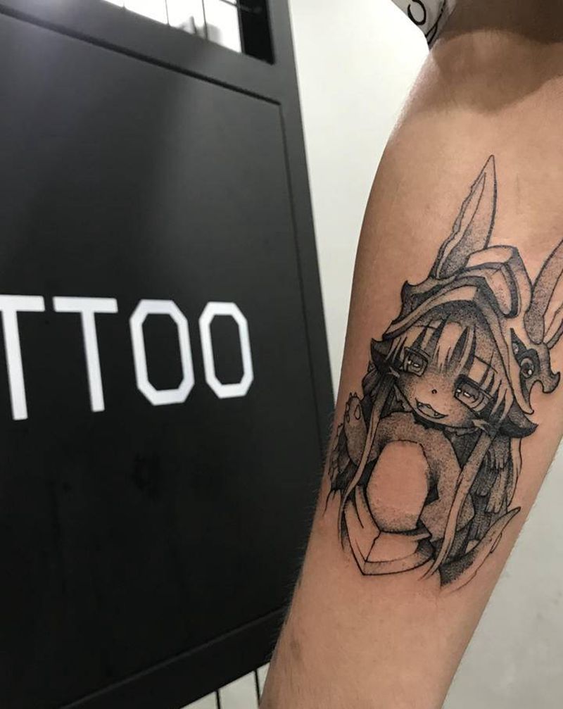 暗黑纹身图片_手臂点刺暗黑纹身图案