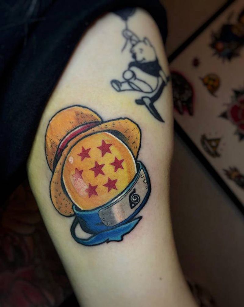 动漫school纹身图片_动漫纹身图案