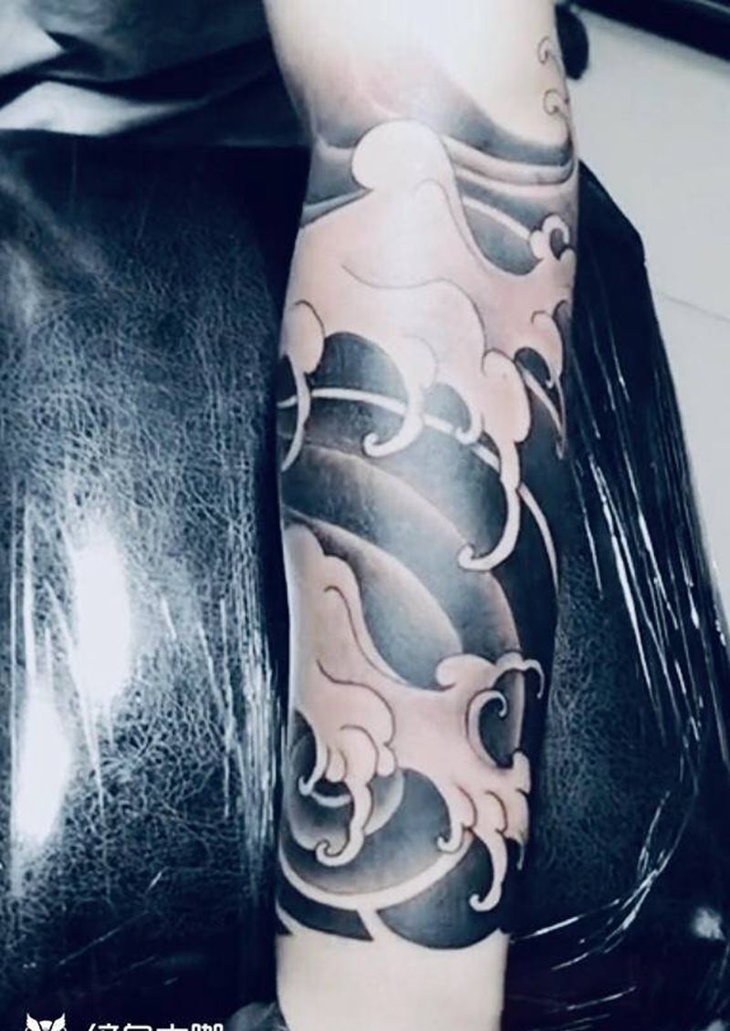 林刺青 无锡长安纹身图片_手臂新传统老传统纹身图案