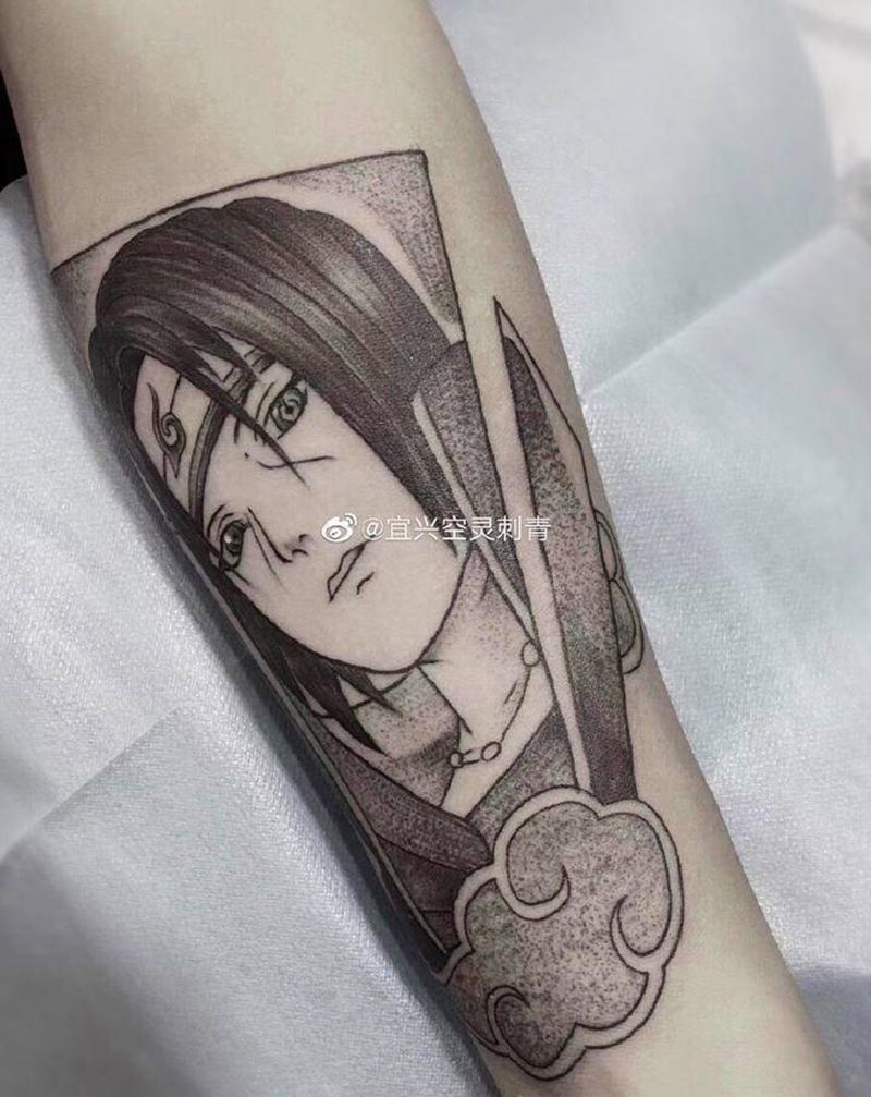 动漫卡通纹身图片_手臂纹身图案