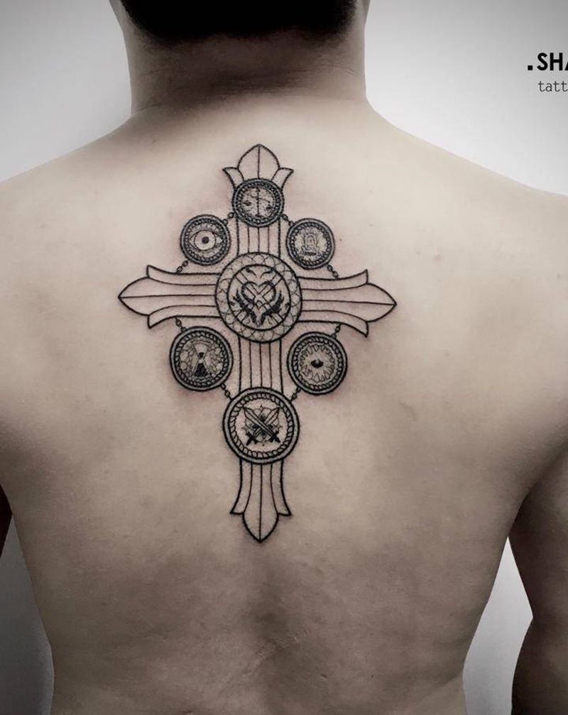 ⭕️⭕️⭕️纹身图片_背部纹身图案