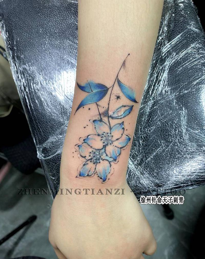 修改前后对比纹身图片_手臂水墨纹身图案