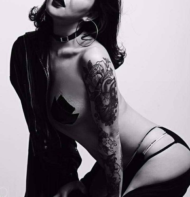 纹家秀纹身图片_手臂New School纹身图案