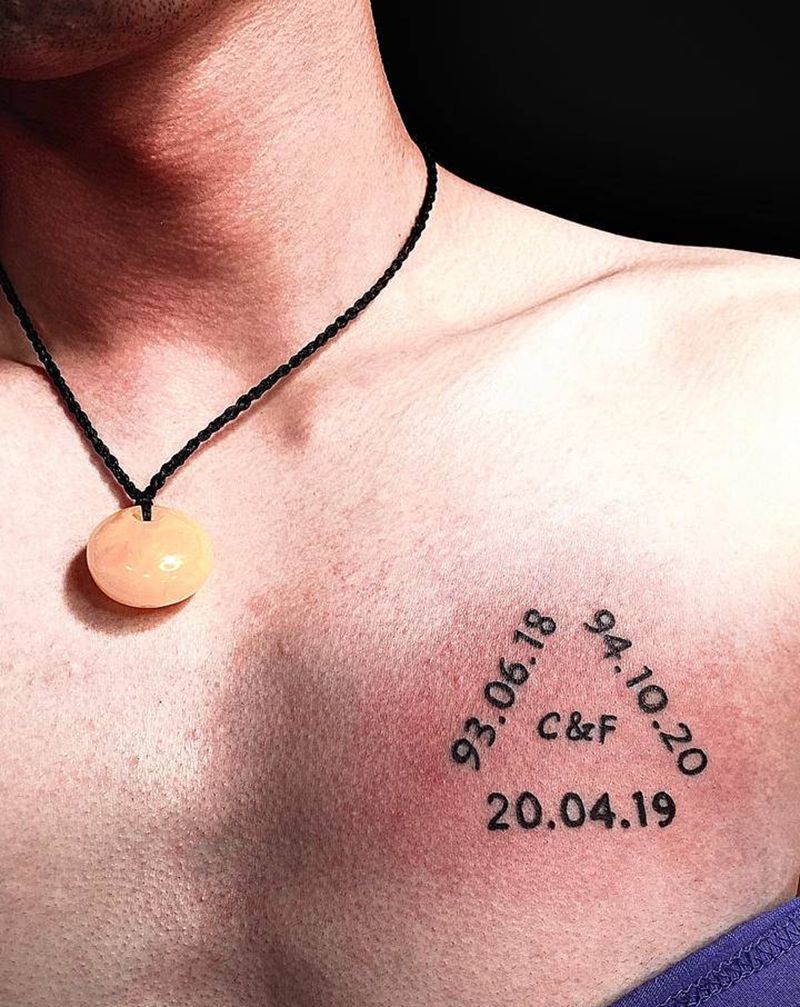 家纹身图片_胸部纹身图案