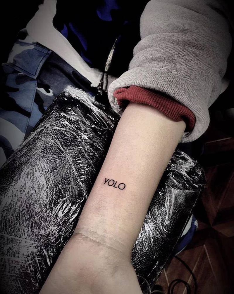 英文纹身图片_手臂纹身图案