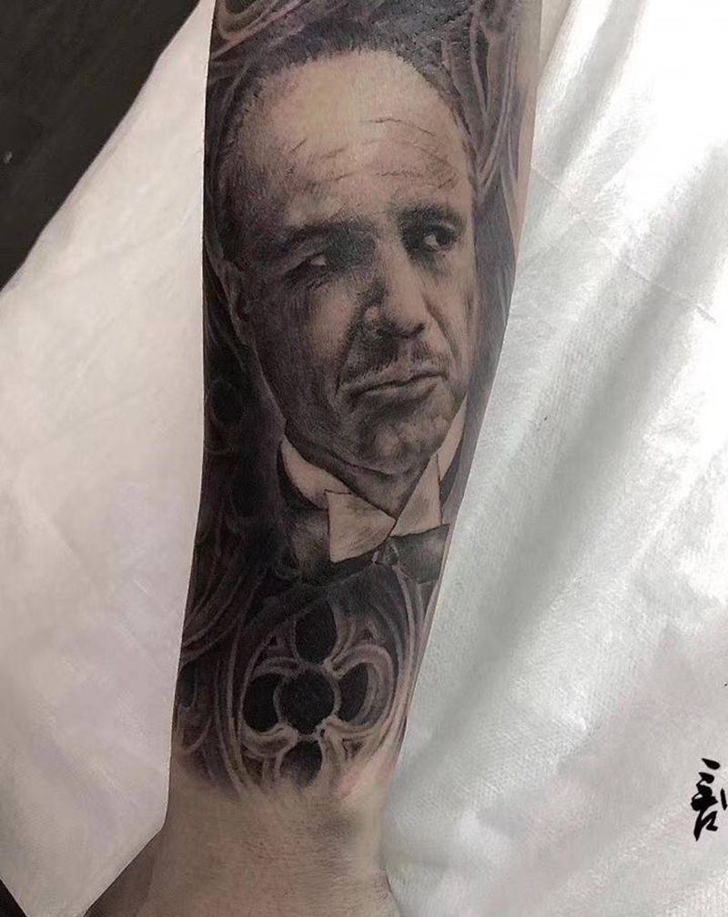 原创纹身图片_手臂手部老传统新传统纹身图案