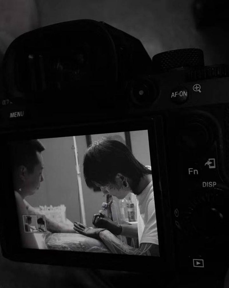 工作照纹身图片_手部手臂老传统新传统纹身图案