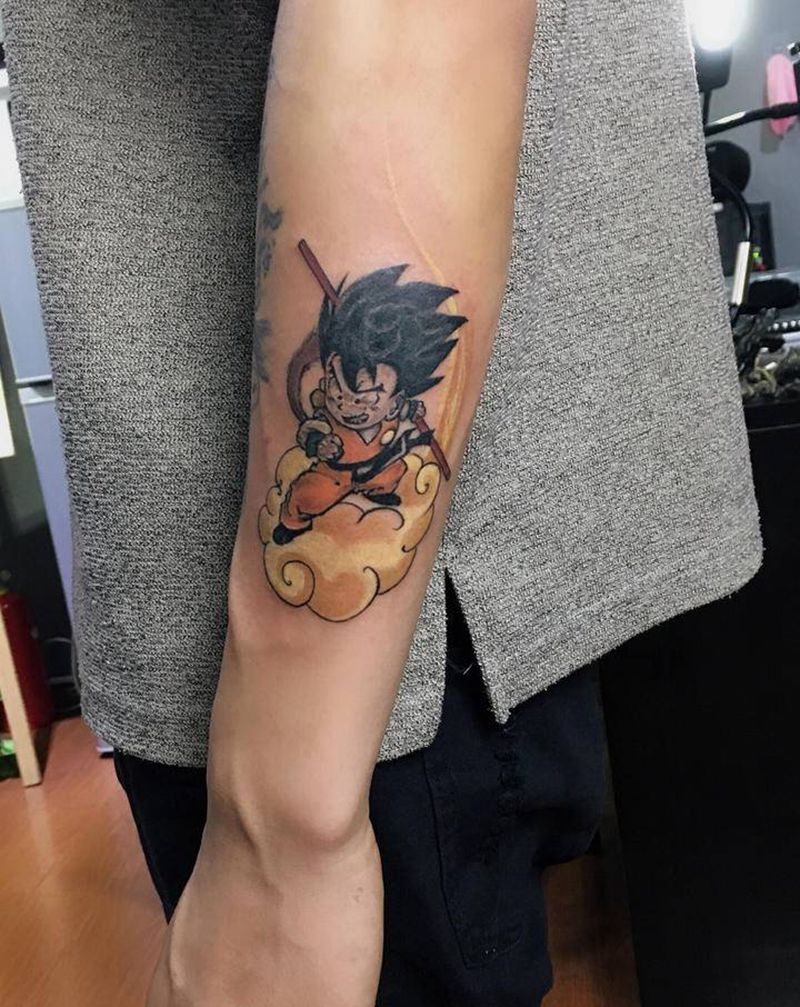 悟空纹身图片_手臂纹身图案