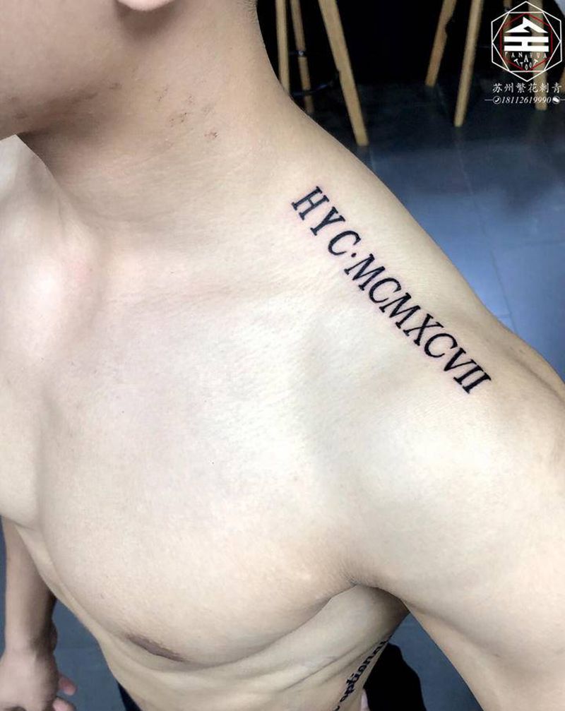 谁不爱纹身图片_肩部纹身图案