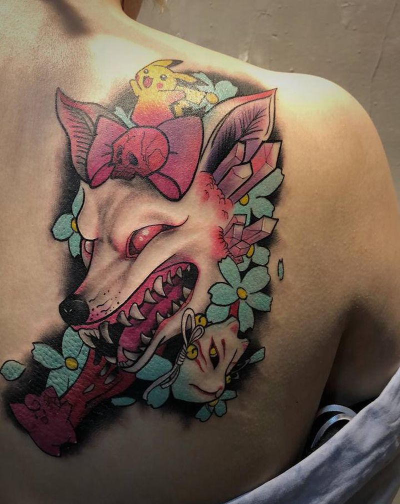 new school纹身图片_New School纹身图案