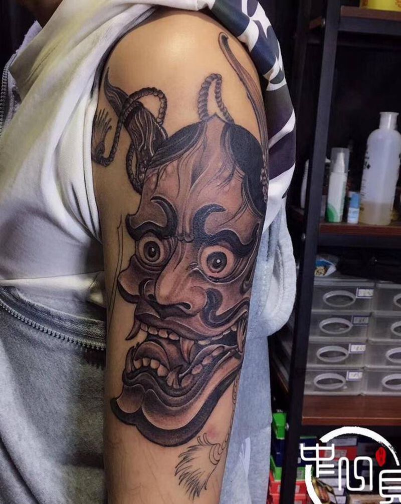 般若纹身图片_手臂纹身图案