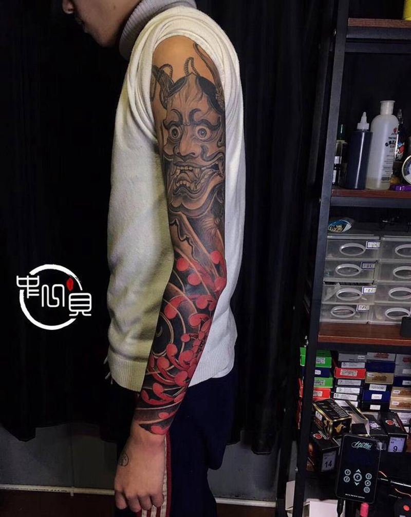 般若纹身图片_手臂纹身图案