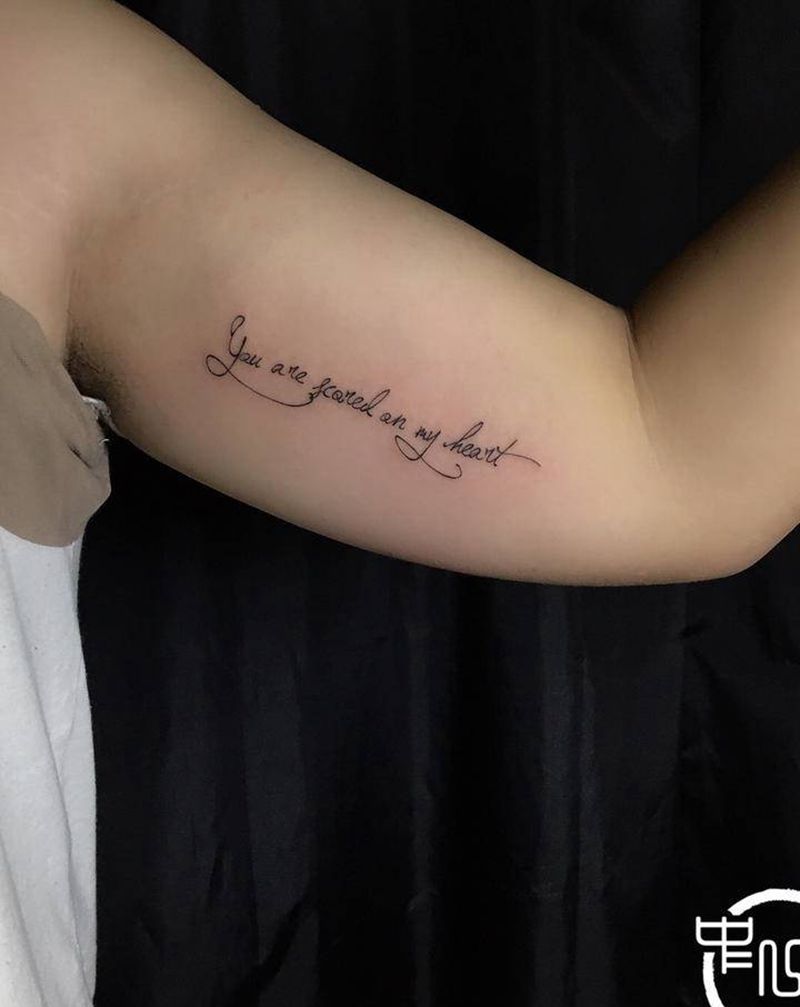 英文纹身图片_手臂纹身图案