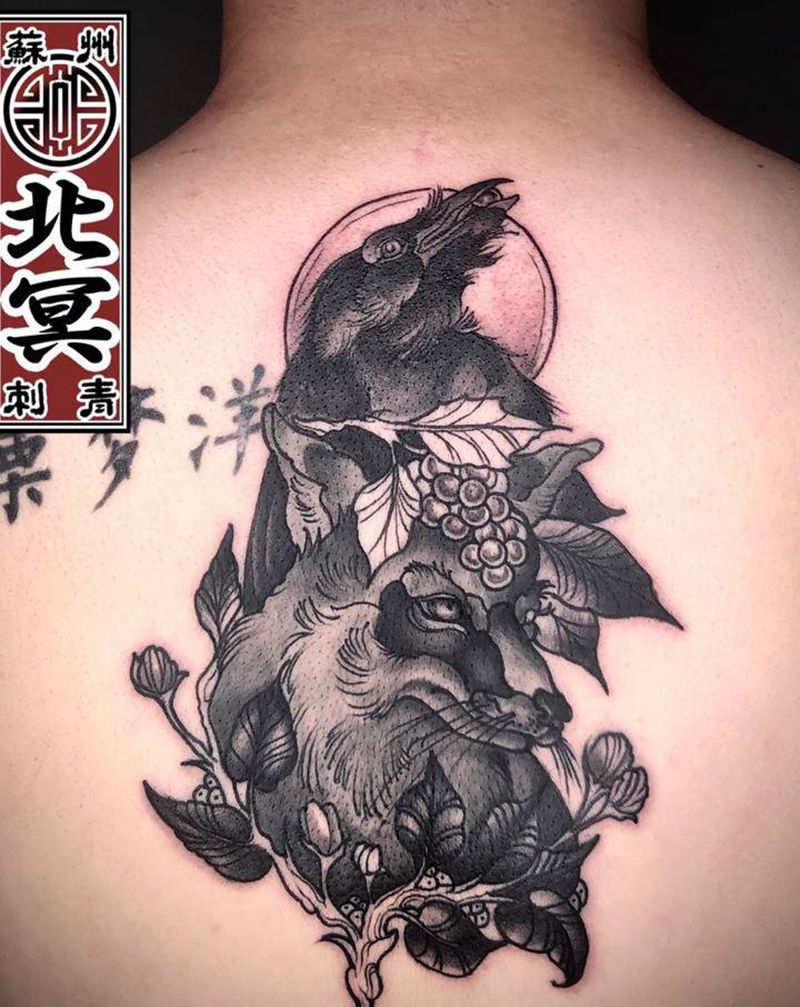 欧美纹身图片_手臂New School纹身图案