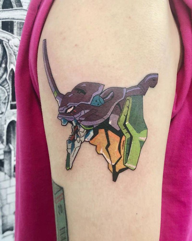 小图纹身图片_手臂New School纹身图案