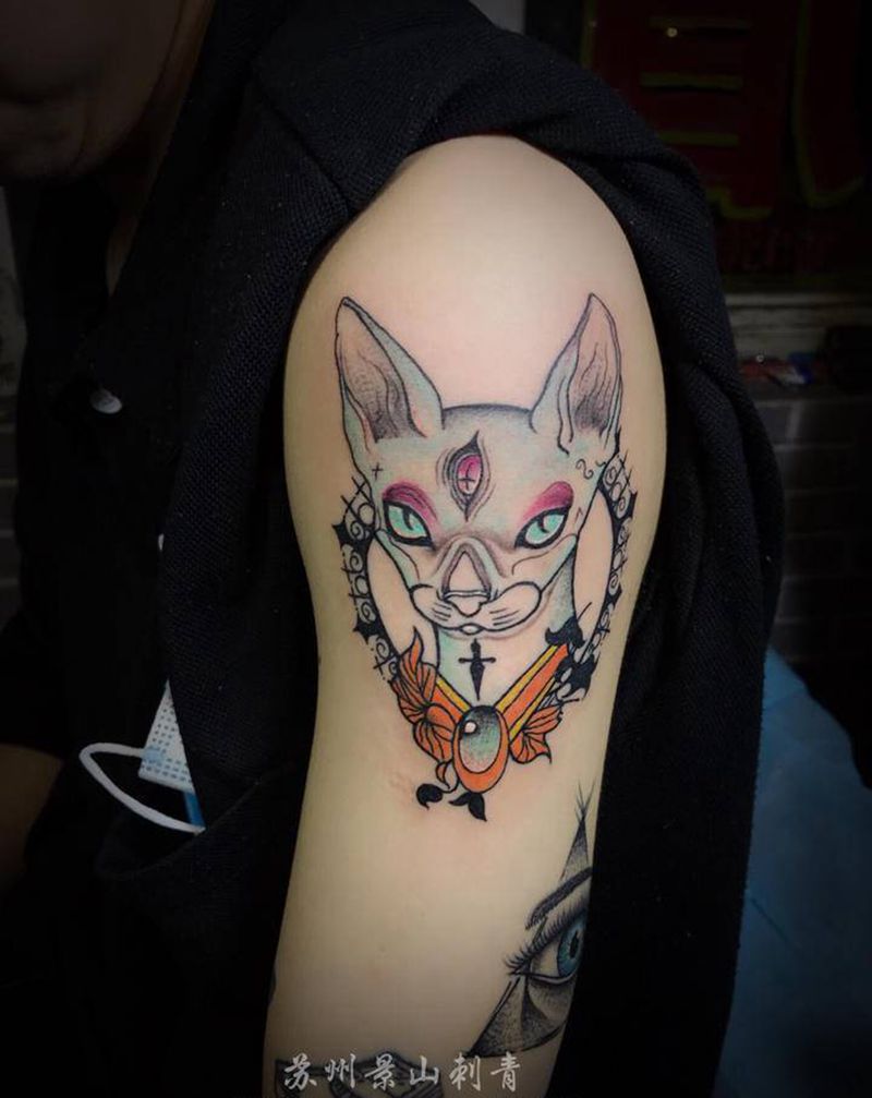 欧德斯顾纹身图片_手臂纹身图案