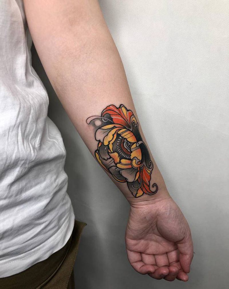 遮盖纹身图片_手臂纹身图案