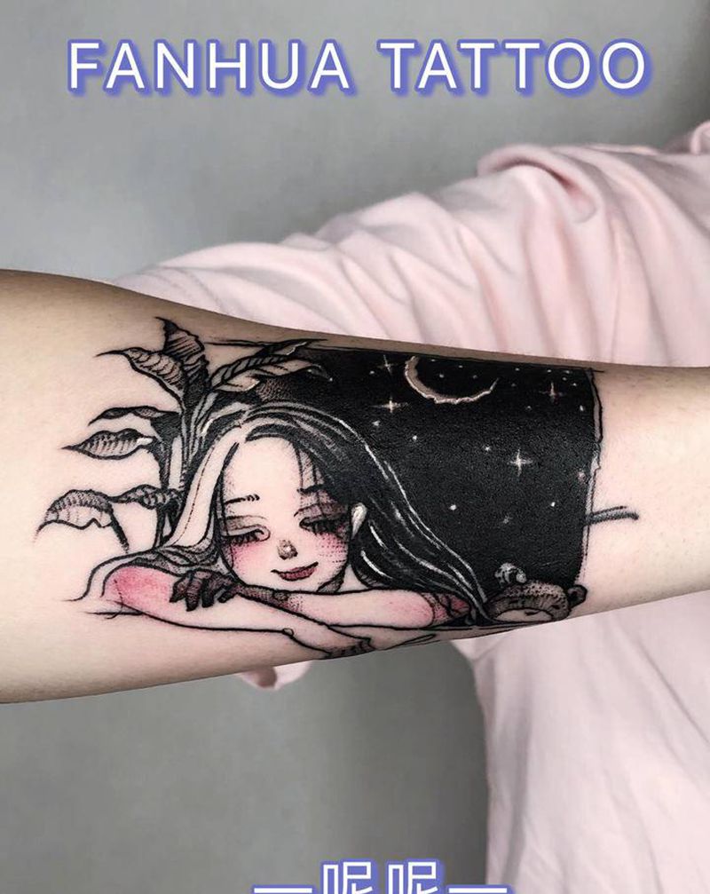 遮盖纹身图片_手臂纹身图案