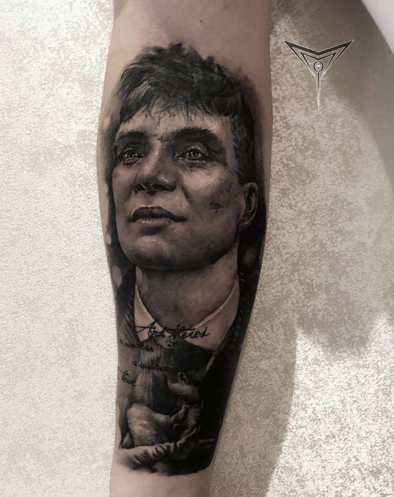 Tommy！纹身图片_手臂欧美写实纹身图案