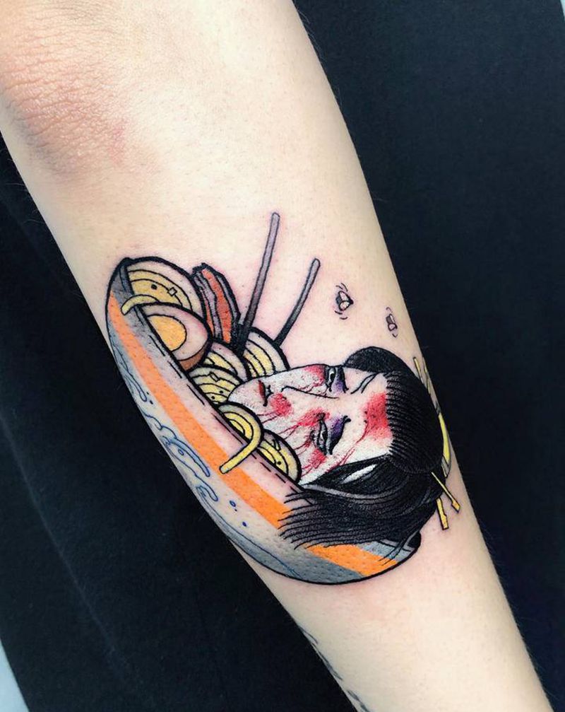 日式小图纹身图片_手臂纹身图案