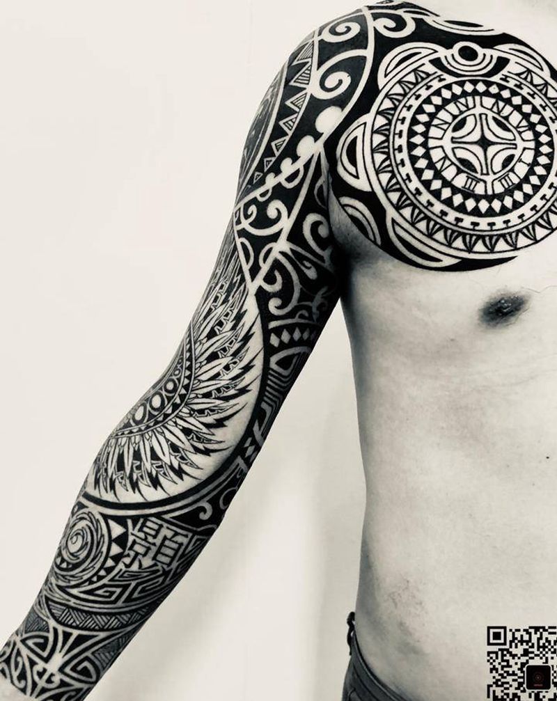图腾纹身图片_手臂图腾纹身图案