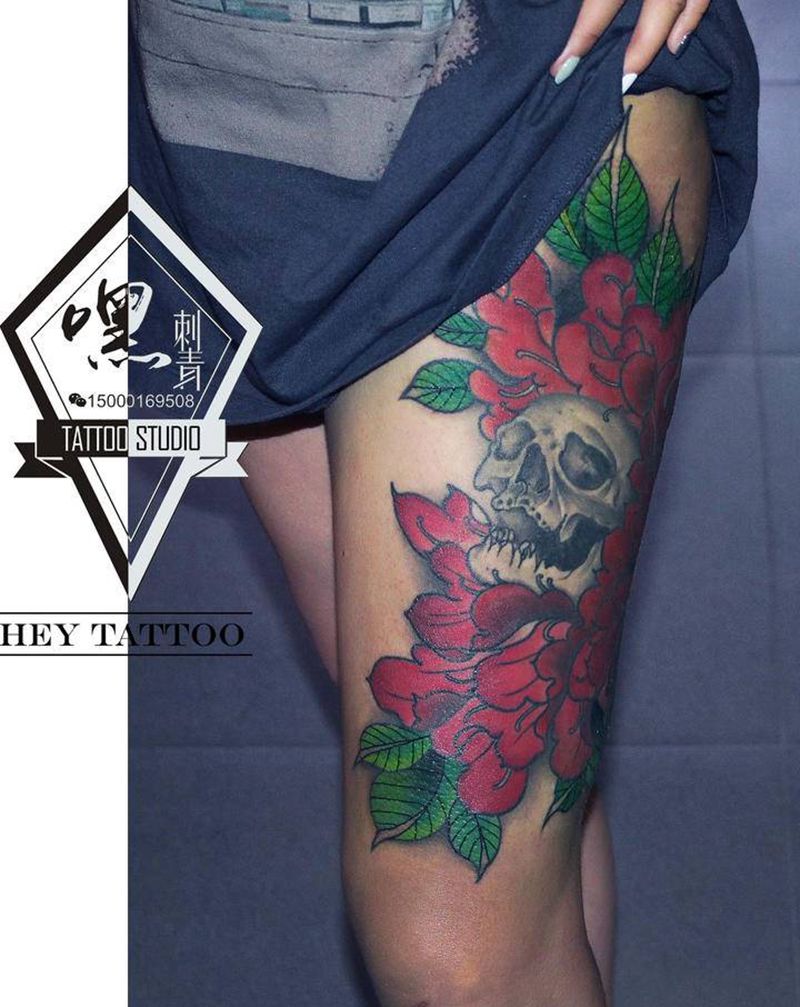 尝试下纹身图片_New School纹身图案