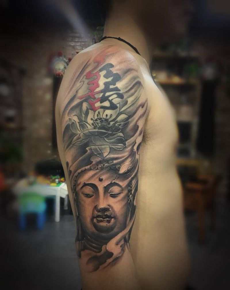 大臂 添加纹身图片_手臂新传统纹身图案