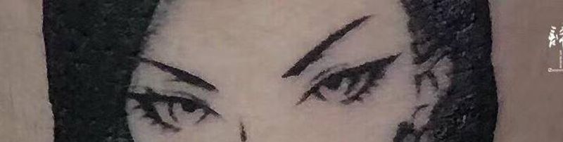 猜猜这是谁纹身图片_手臂暗黑纹身图案