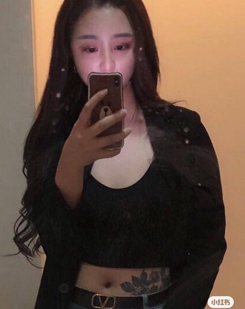 素花纹身图片_点刺纹身图案