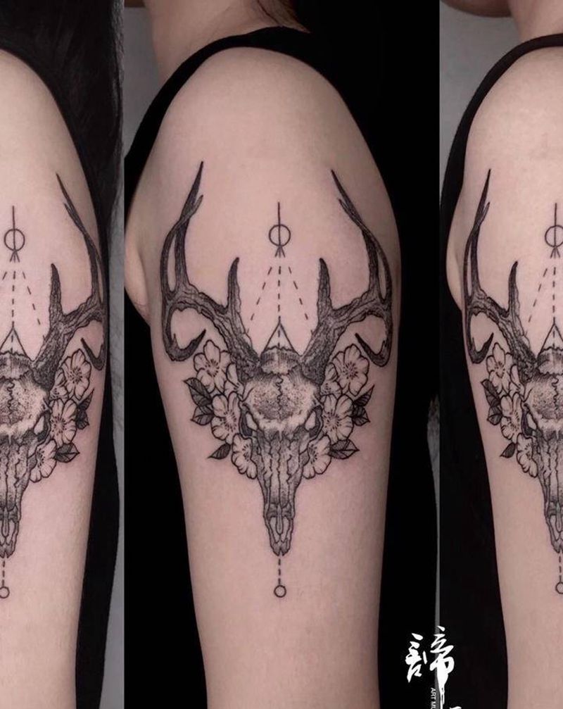 小清新纹身图片_手臂纹身图案