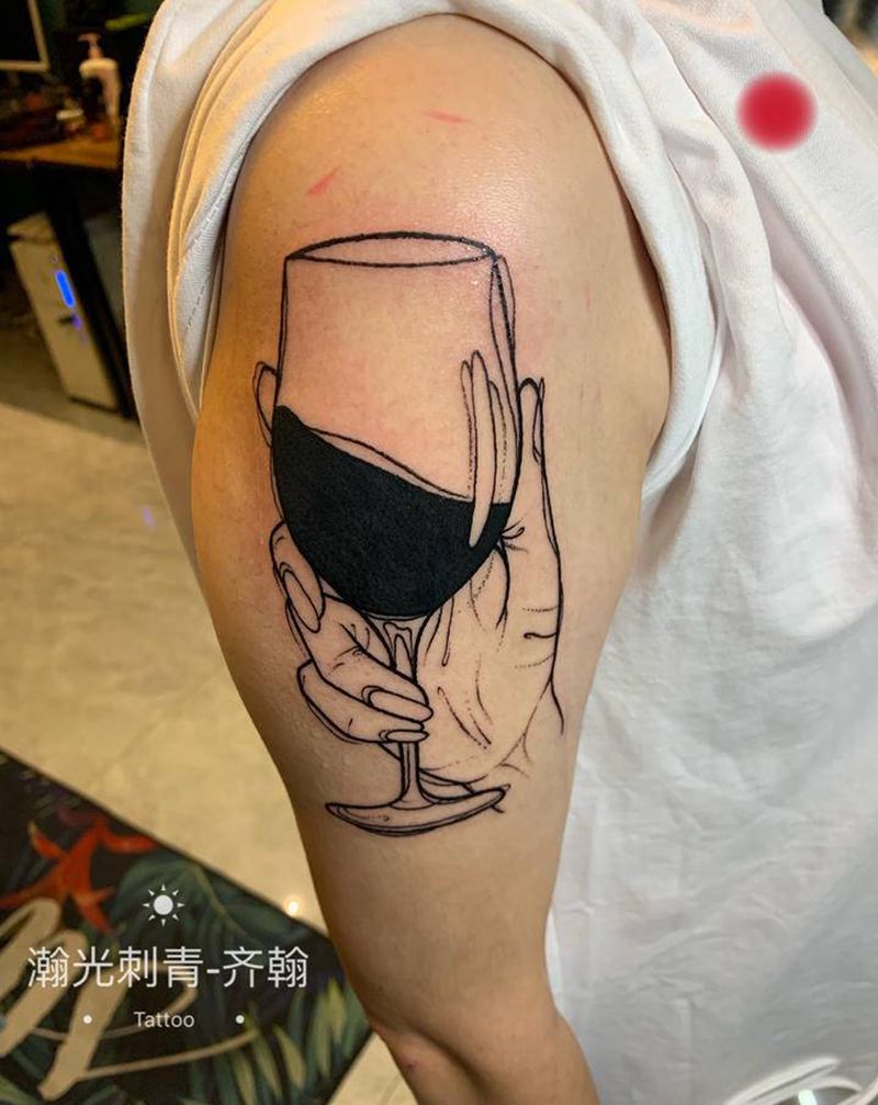 遮盖纹身图片_手臂脚部欧美写实纹身图案