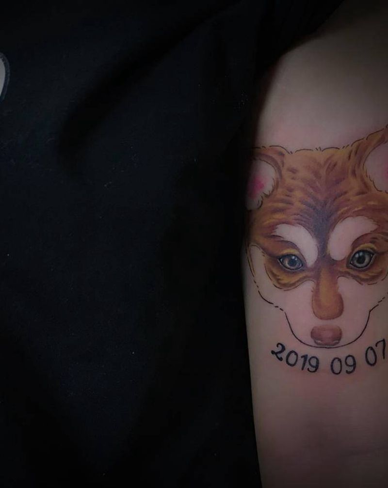 阿拉斯加纹身图片_手臂纹身图案