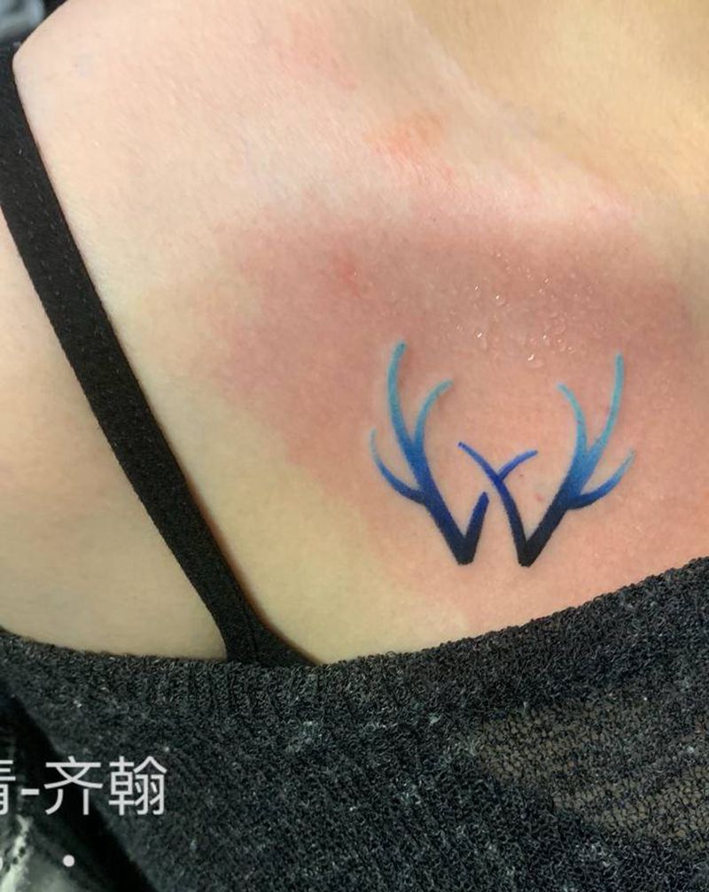 情侣纹身纹身图片_手臂胸部水彩纹身图案